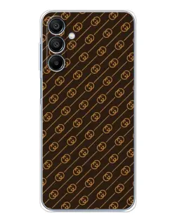 Чохол для Samsung Galaxy A16 5G з картинкою «Gucci — золоті діагоналі»