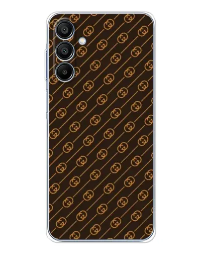 Чохол для Samsung Galaxy A16 5G з картинкою «Gucci — золоті діагоналі» Чохол для Samsung Galaxy A16 5G з картинкою «Gucci — золоті діагоналі»