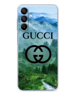 Чохол для Samsung Galaxy A16 5G з картинкою «Gucci — гірський пейзаж»
