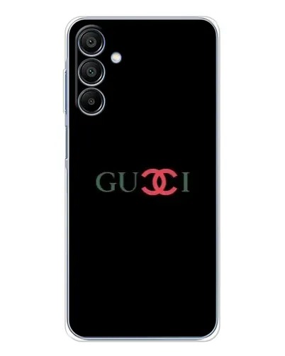 Чохол для Samsung Galaxy A16 5G з картинкою «Gucci — червоний градієнт» Чохол для Samsung Galaxy A16 5G з картинкою «Gucci — червоний градієнт»