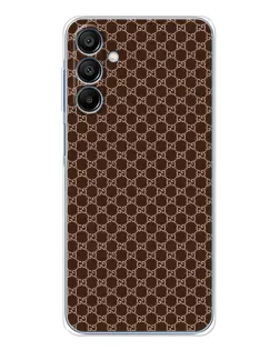 Чехол для Samsung Galaxy A16 5G с картинкой «Gucci — шоколадная сетка»