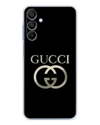 Чехол для Samsung Galaxy A16 5G с картинкой «Gucci — золото на черном» Чехол для Samsung Galaxy A16 5G с картинкой «Gucci — золото на черном»