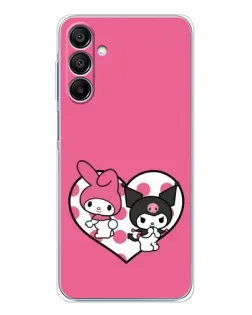 Чохол для Samsung Galaxy A16 5G з картинкою «Kuromi та My Melody» Чохол для Samsung Galaxy A16 5G з картинкою «Kuromi та My Melody»