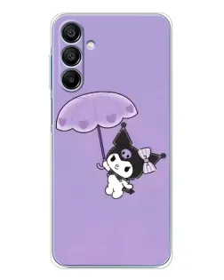 Чохол для Samsung Galaxy A16 5G з картинкою «Kuromi з парасолькою» Чохол для Samsung Galaxy A16 5G з картинкою «Kuromi з парасолькою»