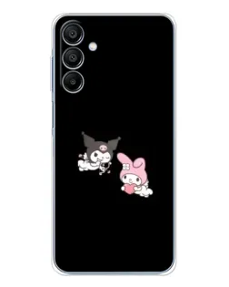 Чохол для Samsung Galaxy A16 5G з картинкою «My Melody та Kuromi» Чохол для Samsung Galaxy A16 5G з картинкою «My Melody та Kuromi»