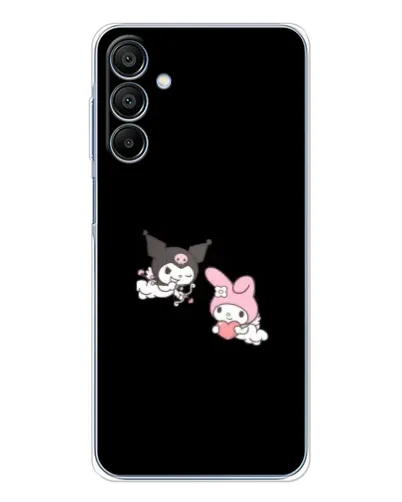 Чохол для Samsung Galaxy A16 5G з картинкою «My Melody та Kuromi»