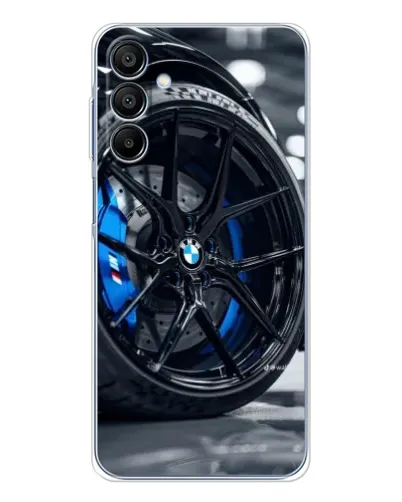 Чохол для Samsung Galaxy A16 5G з картинкою «Колесо BMW зблизька»