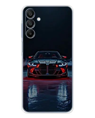 Чохол для Samsung Galaxy A16 5G з картинкою «BMW на мокрій дорозі»