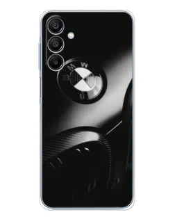 Чохол для Samsung Galaxy A16 5G з картинкою «Емблема BMW — макро»