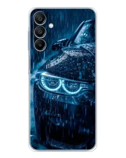 Чехол для Samsung Galaxy A16 5G с картинкой «BMW под дождем» Чехол для Samsung Galaxy A16 5G с картинкой «BMW под дождем»