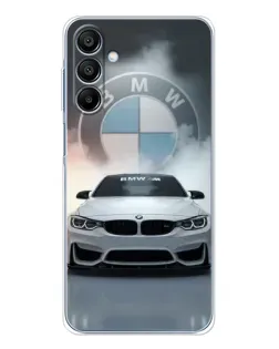 Чехол для Samsung Galaxy A16 5G с картинкой «BMW в белом дыму» Чехол для Samsung Galaxy A16 5G с картинкой «BMW в белом дыму»