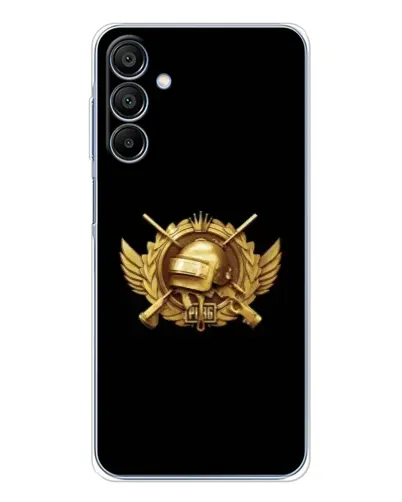 Чохол для Samsung Galaxy A16 5G з картинкою «PUBG — помаранчевий градієнт»