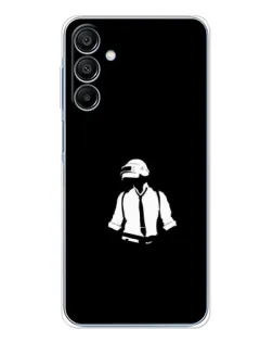 Чохол для Samsung Galaxy A16 5G з картинкою «PUBG — білий шолом»