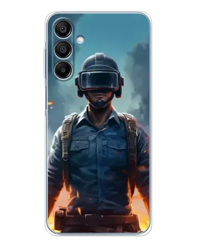 Чохол для Samsung Galaxy A16 5G з картинкою «PUBG — реалістичний герой»