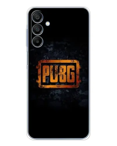 Чохол для Samsung Galaxy A16 5G з картинкою «PUBG — золотий логотип»