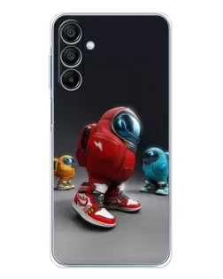 Чехол для Samsung Galaxy A16 5G с картинкой «Among Us — 3D стиль»