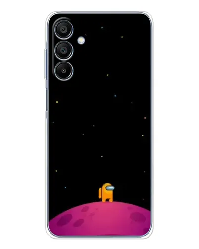 Чохол для Samsung Galaxy A16 5G з картинкою «Самотній герой на планеті»