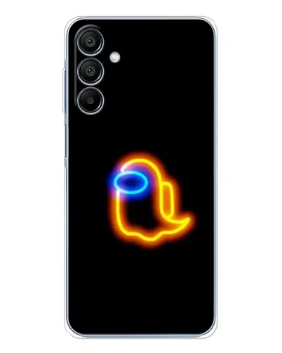 Чохол для Samsung Galaxy A16 5G з картинкою «Among Us неонове сяйво»