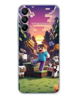 Чохол для Samsung Galaxy A16 5G з картинкою «Стів на фермі»