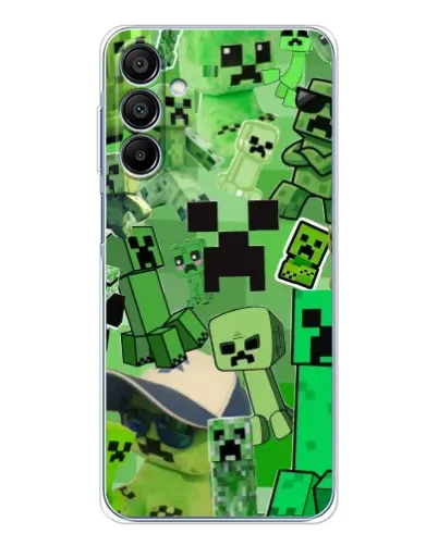 Чохол для Samsung Galaxy A16 5G з картинкою «Кріпери Minecraft»