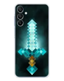 Чохол для Samsung Galaxy A16 5G з картинкою «Алмазний меч неон»