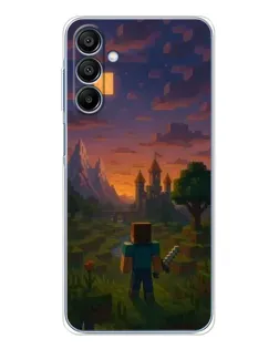 Чохол для Samsung Galaxy A16 5G з картинкою «Стів біля вежі»