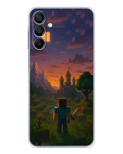 Чохол для Samsung Galaxy A16 5G з картинкою «Стів біля вежі»