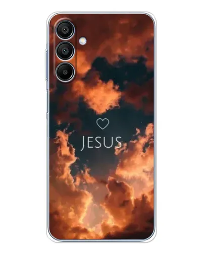 Чохол для Samsung Galaxy A16 5G з картинкою «Сяйво Імені Jesus»