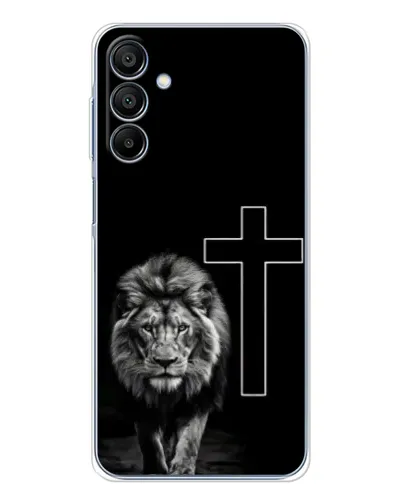 Чохол для Samsung Galaxy A16 5G з картинкою «Лев та Хрест»
