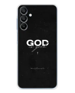 Чохол для Samsung Galaxy A16 5G з картинкою «GOD — Бог над усім»
