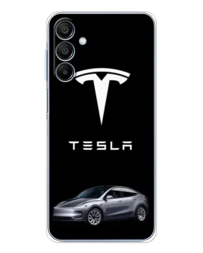 Чохол для Samsung Galaxy A16 5G з картинкою «Tesla Model Y»