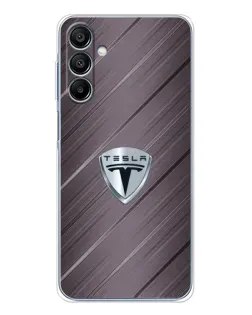 Чохол для Samsung Galaxy A16 5G з картинкою «Металева текстура Tesla»