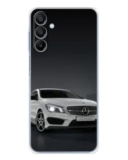 Чохол для Samsung Galaxy A16 5G з картинкою «Mercedes AMG GT Silver» Чохол для Samsung Galaxy A16 5G з картинкою «Mercedes AMG GT Silver»