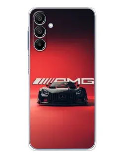 Чохол для Samsung Galaxy A16 5G з картинкою «Mercedes AMG — червона лінія»