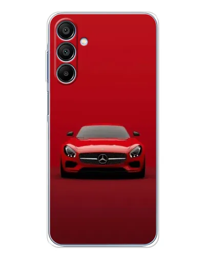 Чехол для Samsung Galaxy A16 5G с картинкой «Красный Mercedes AMG»