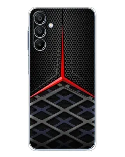 Чохол для Samsung Galaxy A16 5G з картинкою «Mercedes Carbon Grid»