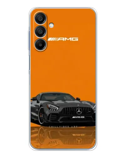 Чохол для Samsung Galaxy A16 5G з картинкою «Помаранчевий Mercedes AMG» Чохол для Samsung Galaxy A16 5G з картинкою «Помаранчевий Mercedes AMG»