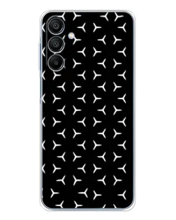 Чехол для Samsung Galaxy A16 5G с картинкой «Mercedes паттерн звезд»