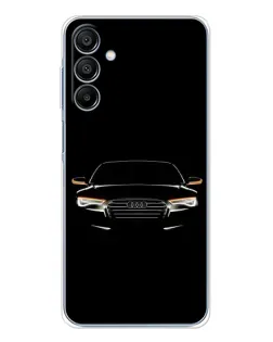 Чохол для Samsung Galaxy A16 5G з картинкою «Audi — нічний контур»