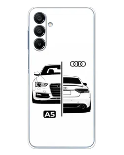 Чохол для Samsung Galaxy A16 5G з картинкою «Audi — контрастний дизайн»