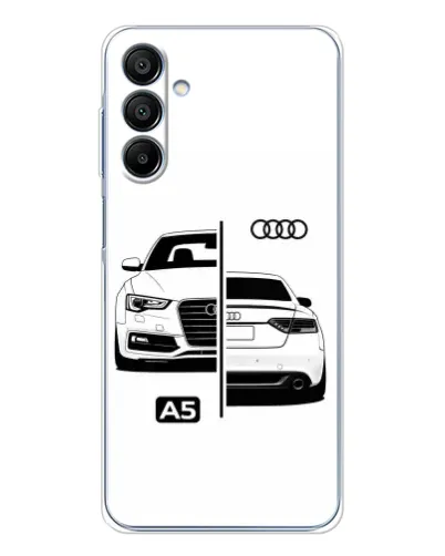 Чохол для Samsung Galaxy A16 5G з картинкою «Audi — контрастний дизайн»