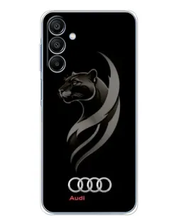 Чохол для Samsung Galaxy A16 5G з картинкою «Графіка — пантера та Audi»