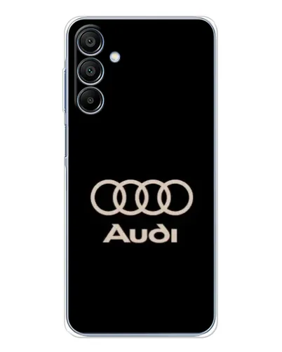 Чохол для Samsung Galaxy A16 5G з картинкою «Audi — золотий логотип»