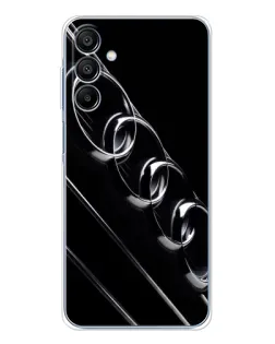 Чохол для Samsung Galaxy A16 5G з картинкою «Audi — абстрактні кільця»