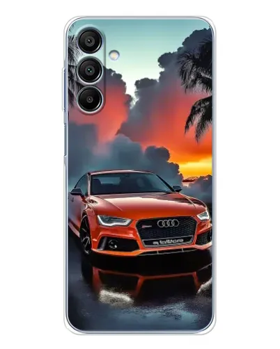 Чохол для Samsung Galaxy A16 5G з картинкою «Audi — захід сонця»