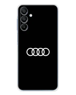 Чохол для Samsung Galaxy A16 5G з картинкою «Audi White Logo»