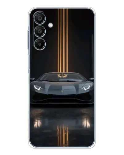 Чохол для Samsung Galaxy A16 5G з картинкою «Lamborghini золоті лінії» Чохол для Samsung Galaxy A16 5G з картинкою «Lamborghini золоті лінії»
