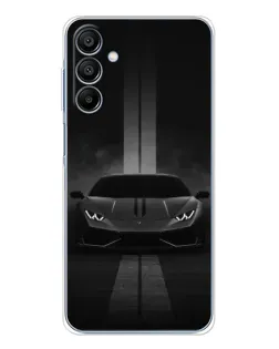 Чохол для Samsung Galaxy A16 5G з картинкою «Lamborghini симетрія доріг»