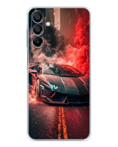 Чохол для Samsung Galaxy A16 5G з картинкою «Lamborghini червоний дим» Чохол для Samsung Galaxy A16 5G з картинкою «Lamborghini червоний дим»
