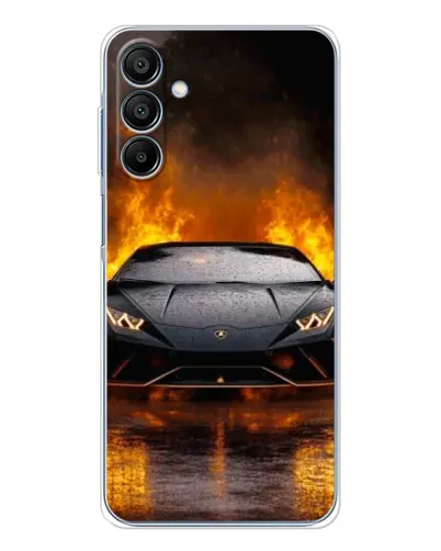 Чохол для Samsung Galaxy A16 5G з картинкою «Lamborghini у вогні» Чохол для Samsung Galaxy A16 5G з картинкою «Lamborghini у вогні»